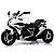  Детский электротрицикл RiverToys Z333ZZ белый